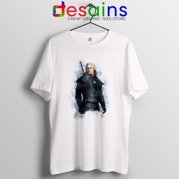 Witcher Geralt of Rivia Tshirt The Witcher Netflix Tee Shirts S-3XL