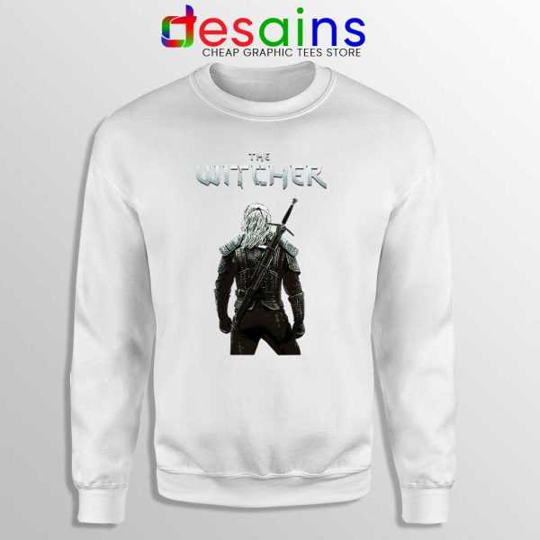 Witcher Monster Hunter White Sweatshirt Merch The Witcher Sweaters