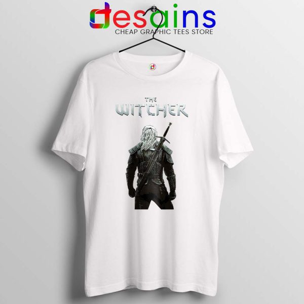 Witcher Monster Hunter White Tshirt Merch The Witcher Tees
