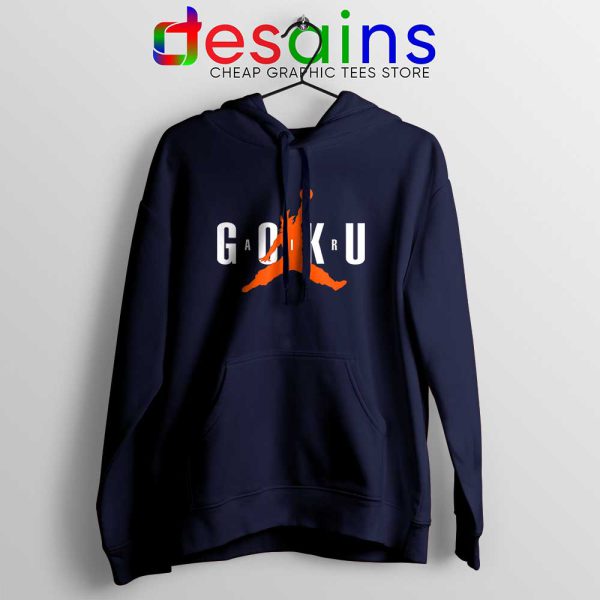 Air Saiyan Dragon Ball Navy Hoodie Son Goku Air Max Jacket