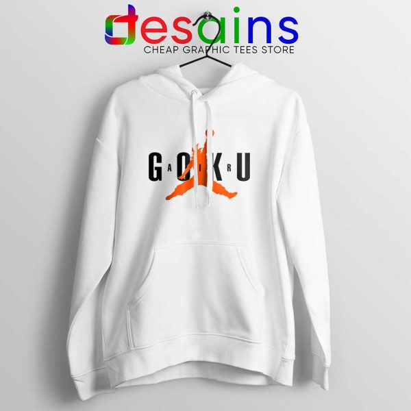 Air Saiyan Dragon Ball White Hoodie Son Goku Air Max Jacket