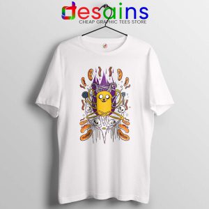 Bacon Pancakes Funny White Tshirt Cartoon Adventure Time Tees