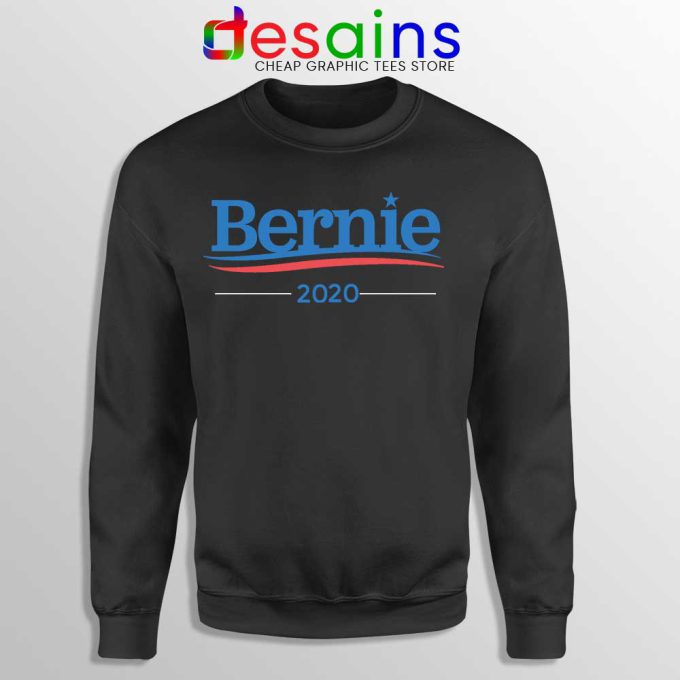 Bernie Sanders 2020 Campaign Black Sweatshirt Democratic Sweaters