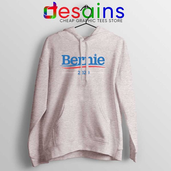 Bernie Sanders 2020 Campaign Sport Grey Hoodie Democratic Presidential
