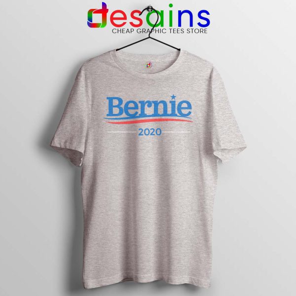 Bernie Sanders 2020 Campaign Sport Grey Tshirt Bernie Sanders Tees