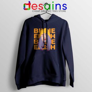 Best Billie Eilish Merch Navy Hoodie American Singer Jacket Hoodies