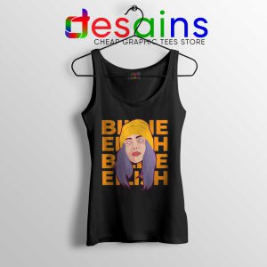 Best Billie Eilish Merch Tank Top American Singer Tops Size S-3XL