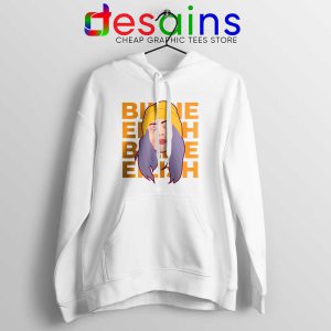 Best Billie Eilish Merch White Hoodie American Singer Jacket Hoodies