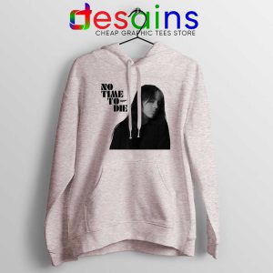 Billie Eilish No Time To Die Sport Grey Hoodie James Bond Film Hoodies