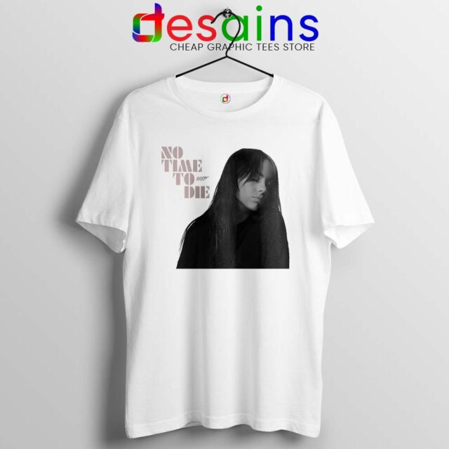 Merch Billie Eilish No Time To Die Tshirt James Bond Film