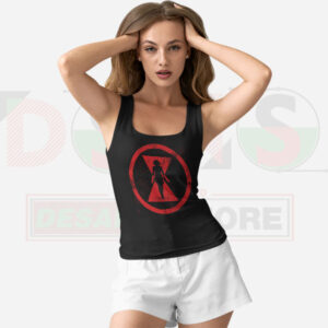 Black Widow Red Room Grunge Tank Top Marvel