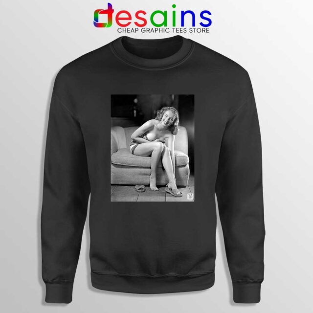 Blonde Bombshell Marilyn Monroe Sweatshirt Playboy Girls Sweaters