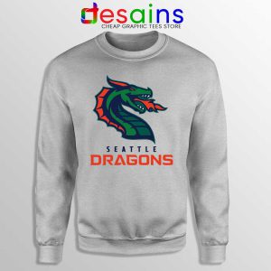 Cheap Dragons Seattle Sport Grey Sweatshirt American Football Team