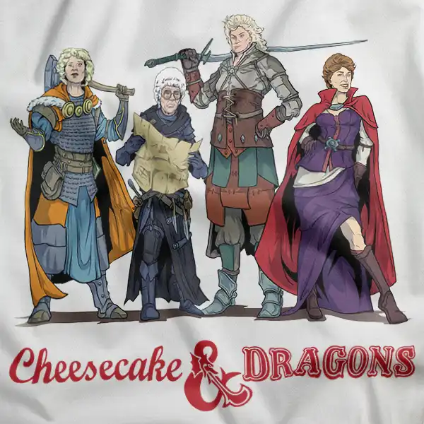 Cheesecake & Dragons Golden Girls Shirt