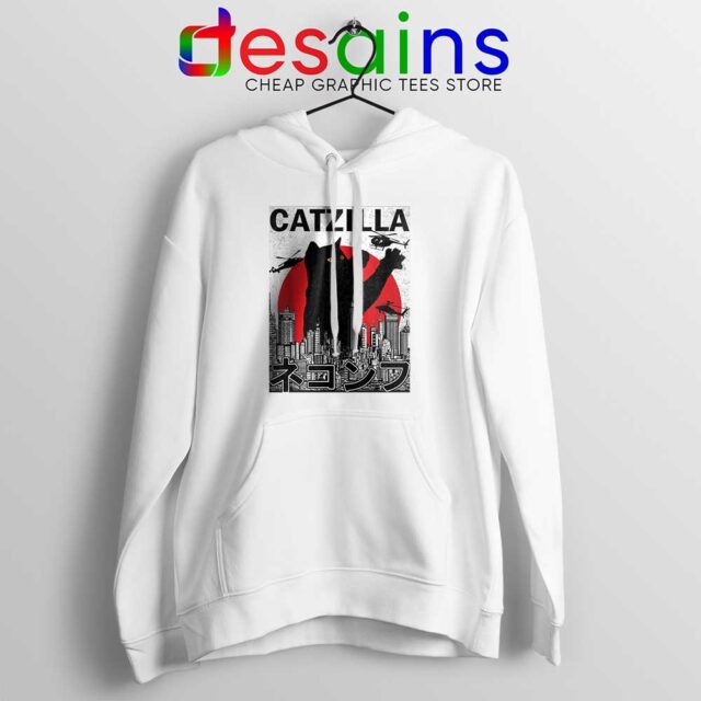 Funny Catzilla Godzilla Hoodie