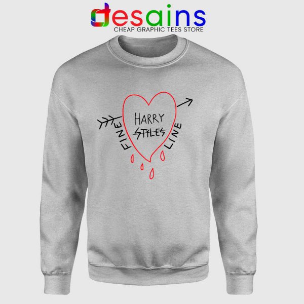 Harry Styles Alessandro Michele Fine Line Sport Grey Sweatshirt