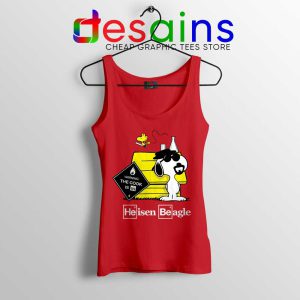 Heisenberg Snoopy Beagle Tank Top Breaking Bad Snoopy Tops S-3XL