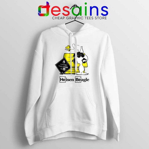 Heisenberg Snoopy Beagle White Hoodie Breaking Bad Snoopy Jacket