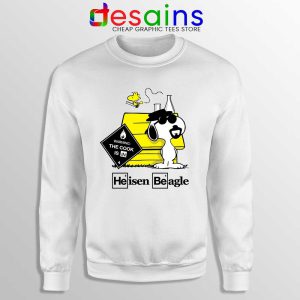 Heisenberg Snoopy Beagle White Sweatshirt Breaking Bad Snoopy Sweaters