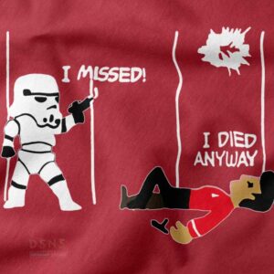 I Missed I Died Anyway sweatshirt – sci-fi parody art