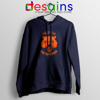 Joe Exotic for Governor Navy Hoodies American Politics Jacket
