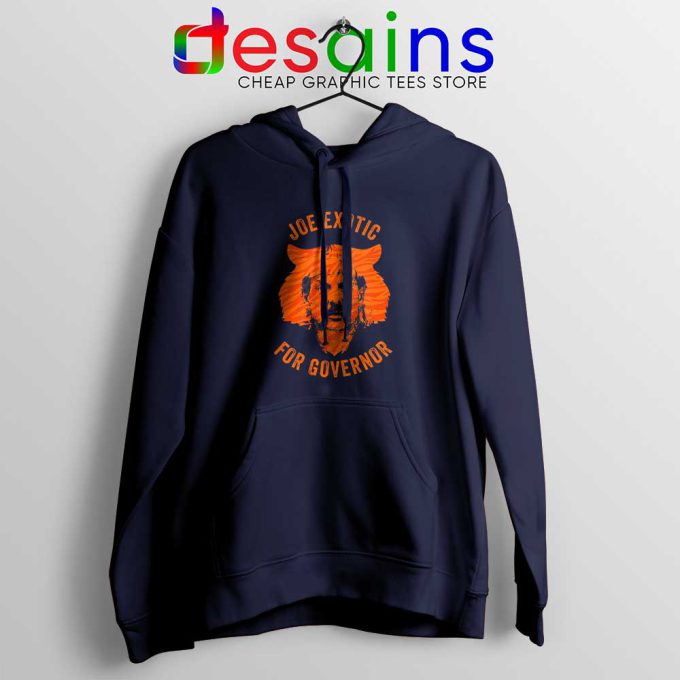 Joe Exotic for Governor Navy Hoodies American Politics Jacket