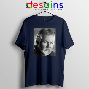 Kenny Rogers The Greatest Navy Tshirt Legendary Music Tees