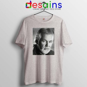 Kenny Rogers The Greatest Sport Grey Tshirt Legendary Music Tees