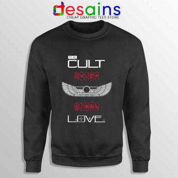 Love Album by The Cult Sweatshirt British Rock Band Sweaters S-3XL