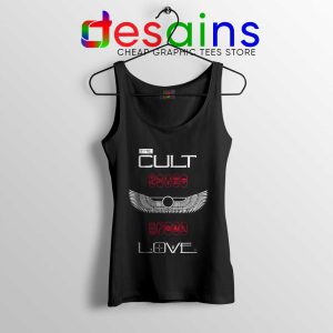 Love Album by The Cult Tank Top British Rock Band Tops S-3XL