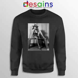 Marilyn Monroe Sex Symbols Black Sweatshirt Playboy Girls Sweaters