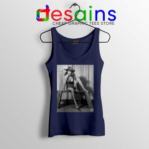 Marilyn Monroe Sex Symbols Navy Tank Top Playboy Girls Tops