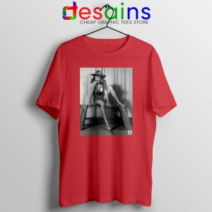 Marilyn Monroe Sex Symbols Red Tshirt Playboy Girls Tees