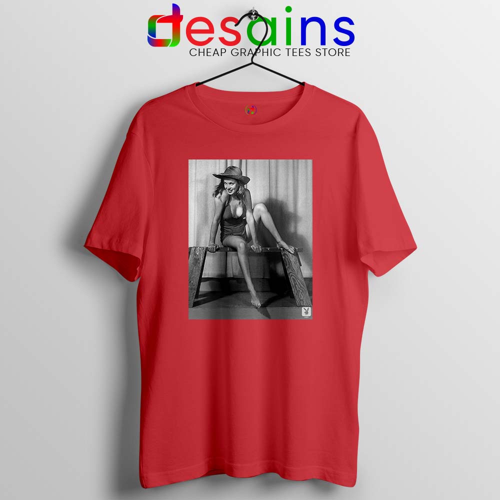 red marilyn monroe shirt