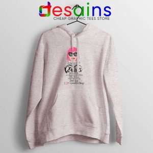 Moira Rose Breast Cancer Sport Grey Hoodie Schitt's Creek Sitcom Jacket