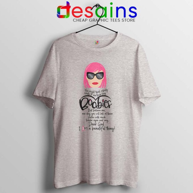 Moira Rose Breast Cancer Sport Grey Tshirt Schitt's Creek Sitcom Tee Shirts
