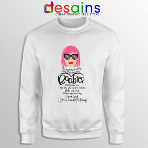 Moira Rose Breast Cancer Sweatshirt Schitt's Creek Sitcom Sweaters