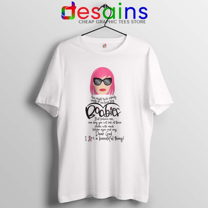 Moira Rose Breast Cancer Tshirt Schitt's Creek Sitcom Tee Shirts S-3XL
