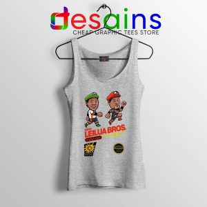 NRL Super Leilua Bros Sport Grey Tank Top Joseph Leilua Tops