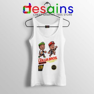 NRL Super Leilua Bros White Tank Top Joseph Leilua Tops