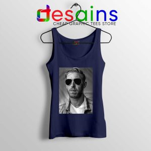 Orange Cassidy AEW Wrestler Navy Tank Top James Cipperly Tops