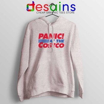 Panic At The Costco Sport Grey Hoodie Coronavirus Panic Jacket