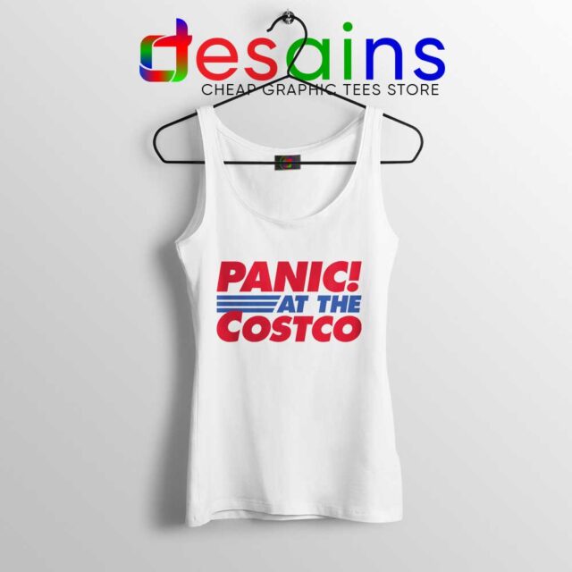 Panic At The Costco Tank Top Coronavirus Panic