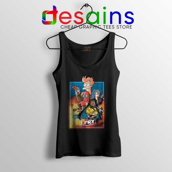 Philip J Fry Star Wars Tank Top A Future Wars Story Tops S-3XL