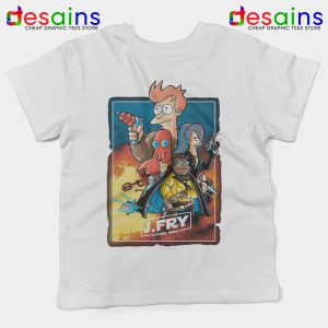 Philip J Fry Star Wars White Kids Tshirt A Future Wars Story Youth