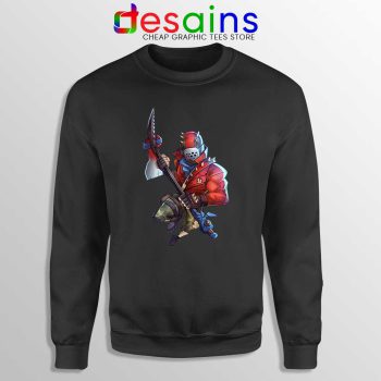 Rust Lord Fortnite Black Sweatshirt Epic Outfit Battle Royale Sweaters