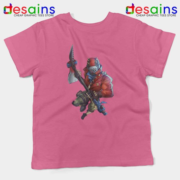 Rust Lord Fortnite Pink Kids Tshirt Epic Outfit Battle Royale Youth