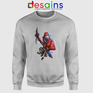 Rust Lord Fortnite Sport Grey Sweatshirt Epic Outfit Battle Royale