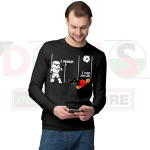 Stormtrooper And A Redshirt Sweatshirt Star Wars Vs Star Trek