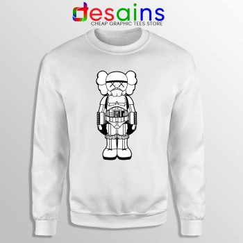 Stormtrooper KAWS Funny Sweatshirt Star Wars Merch Sweaters S-3XL